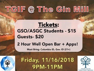 TGIF Gin Mill ASGC